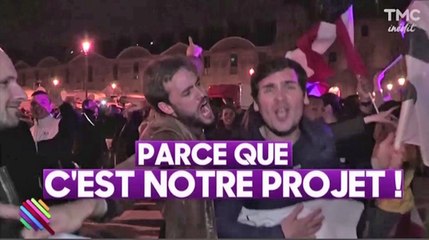 Le zapping du 09/05 : Les Français fêtent la victoire d’Emmanuel Macron