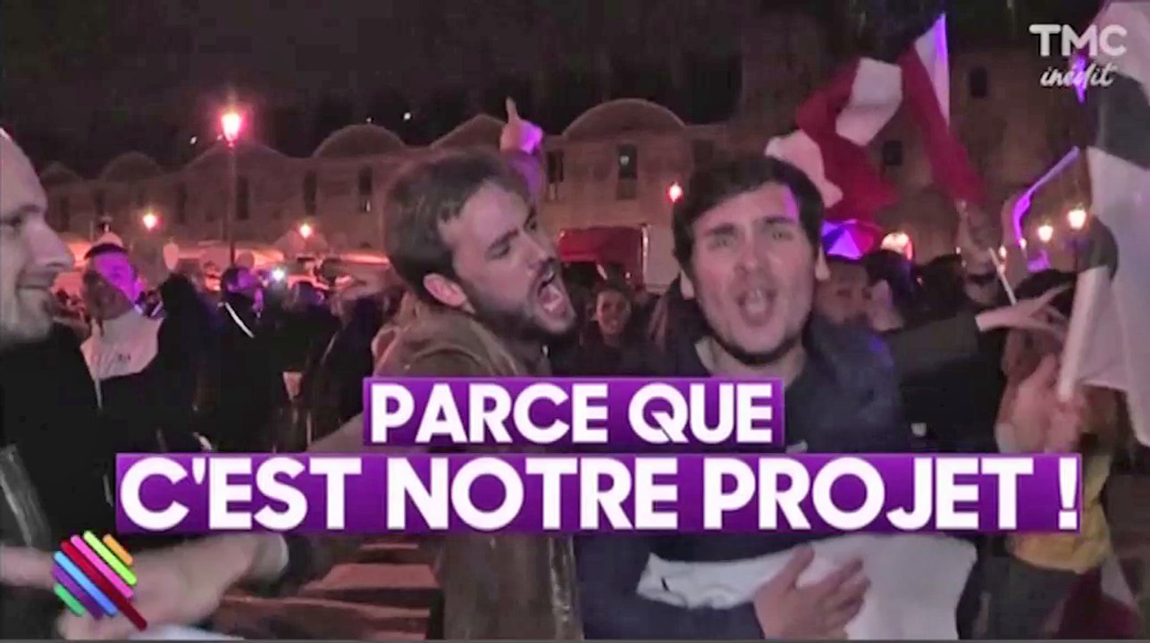 Le zapping du 09/05 : Les Français fêtent la victoire d’Emmanuel Macron