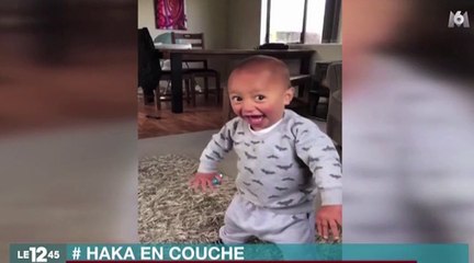 Le zapping du 05/05 : La mignonnerie du jour : le baby haka
