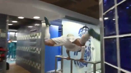 La loca celebración de Modric tras la remontada ante el PSG