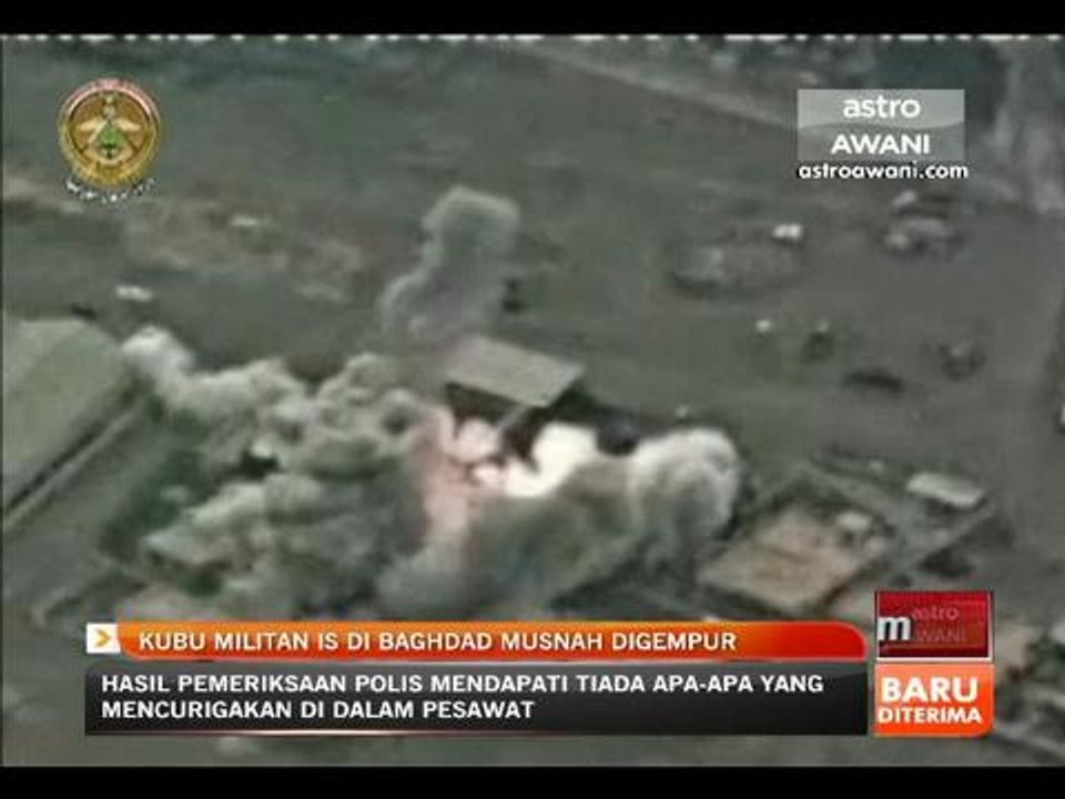 Kubu militan IS di Baghdad musnah digempur