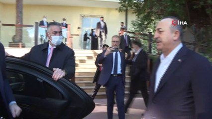 Bakan Çavuşoğlu, Ukraynalı mevkidaşı ile bir araya geldi