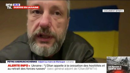 Le maire de Marioupol, ville bombardée par l'armée russe, dénonce des "crimes de guerre" sur BFMTV