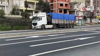 İstanbul’a kamyon ve tırların giriş yasağı başladı