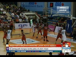 Westports Malaysia Dragons lakar rekod bersih
