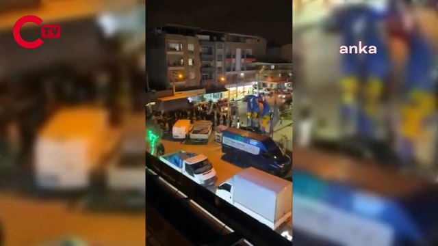 İzmir'de akaryakıt istasyonu önünde 'zam' protestosu