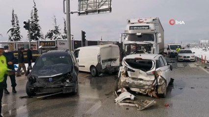 Kontrolden çıkan TIR 7 aracı biçti: Ölü ve yaralılar var