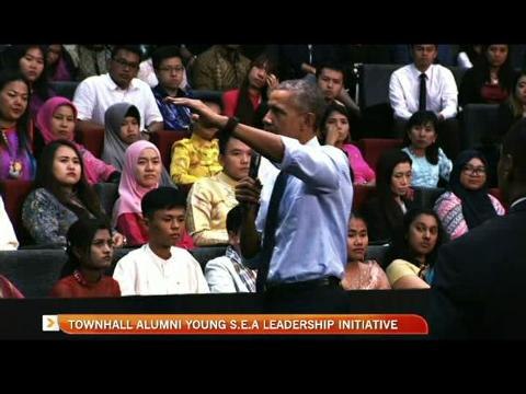 Obama's answer on democracy and freedom of speech in Malaysia