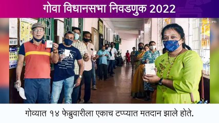 Goa Assembly Polls 2022: गोवा विधानसभा निवडणुक 2022 अपडेट