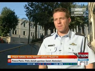 Polis Israel soal siasat lelaki Palestin