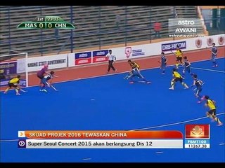 Skuad Projek 2016 tewaskan China