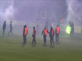 Riot stops Athens soccer derby before it starts