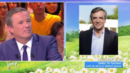Nicolas Dupont-Aignan dans TPMP
