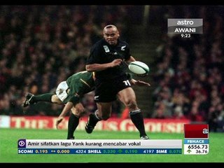 Lagenda All Black Jonah Lomu meninggal dunia