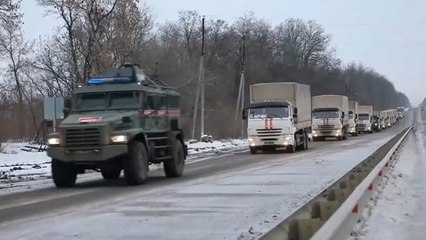 Rusia Kirim Bantuan Lebih dari 120 Ton ke Ukraina