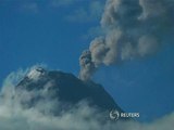 Ecuador volcano erupts