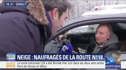 Neige : BFMTV interviewe Yves le Coq