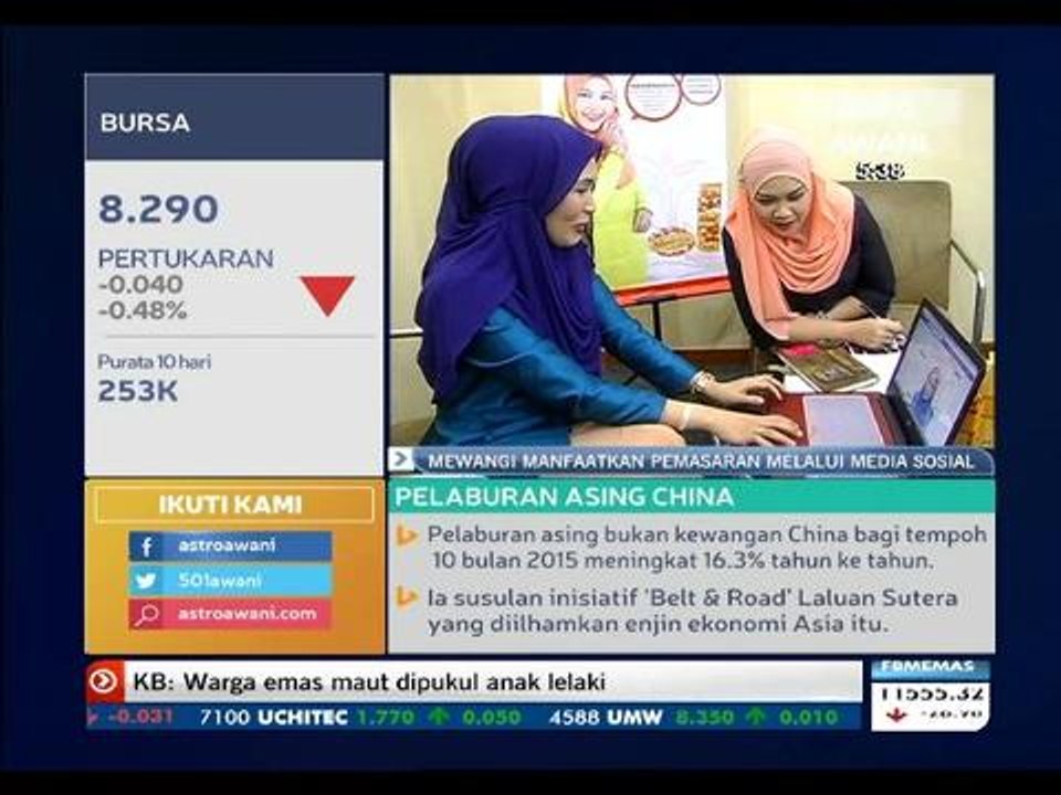 Mewangi manfaatkan pemasaran melalui media sosial