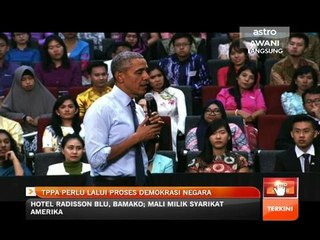 TPPA perlu lalui proses demokrasi negara
