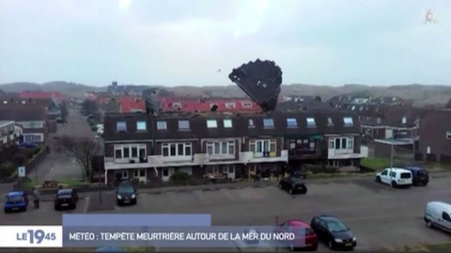 Zapping du 19/01 : Les images impressionnantes de la tempête Friederike