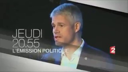 L'émission politique -  Laurent Wauquiez - FRANCE 2 - 25 01 18