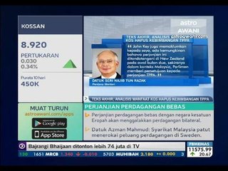 Teks akhir, analisis manfaat kos hapus kebimbangan TPPA