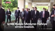Antalya'da üçlü zirve başladı: Rusya ve Ukrayna masaya oturdu