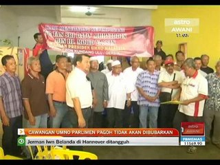 Cawangan UMNO Parlimen Pagoh tidak akan dibubarkan