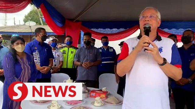 Johor polls: It was Barisan that settled Felda's debts, not Muhyiddin, says Najib