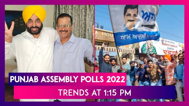 Punjab Assembly Polls 2022: Punjab Assembly Polls 2022: AAP Headed For A Landslide Victory, Arvind Kejriwal Congratulates People Of The State