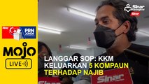 Langgar SOP: KKM keluarkan 5 kompaun terhadap Najib
