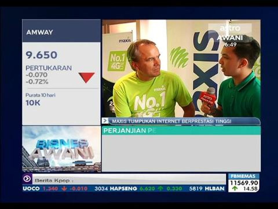 Maxis tumpukan internet berprestasi tinggi