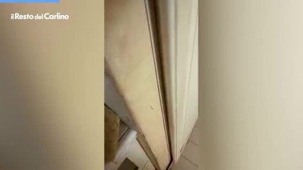 Profughi ucraini, il video degli alloggi fatiscenti