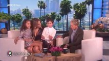 Jennifer Lopez et ses enfants chez Ellen