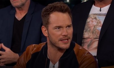Chris Pratt dans le Jimmy Kimmel Live