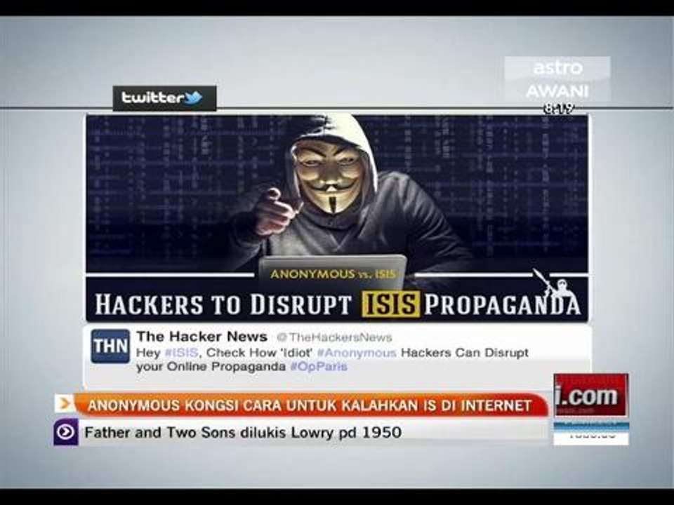 Anonymous kongsi cara untuk kalahkan IS di internet