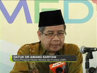 Tiada helah dan alasan lagi untuk bahasa Melayu untuk tidak digunakan