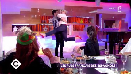C à Vous : Agustin Galiana danse avec Anne-Elisabeth Lemoine