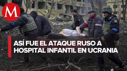 OMS condena aparente ataque contra hospital infantil en Mariúpol, Ucrania