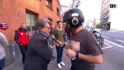 Cyril Hanouna croise Gilbert Collard