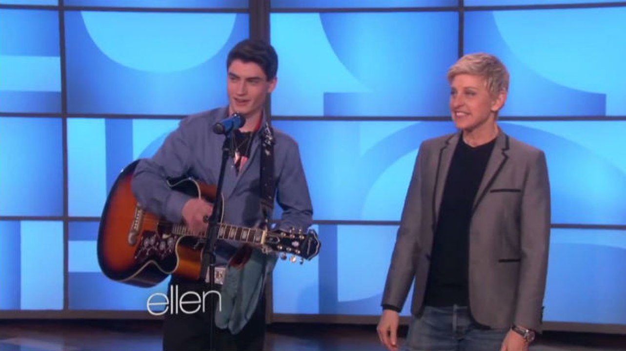 David Thibault (The Voice 4) chez Ellen DeGeneres