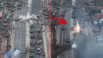 Kiev bölgesinde Rus tankları imha edildi