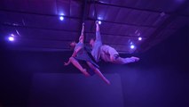 'Circus artists 'tell a story' through JAW-DROPPING aerial act '