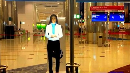 A l'aéroport de Dubaï, les voyageurs sont accueillis par des hôtesses très spéciales !