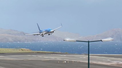 Avion : Un atterrissage périlleux à l'aéroport de Funchal au Portugal