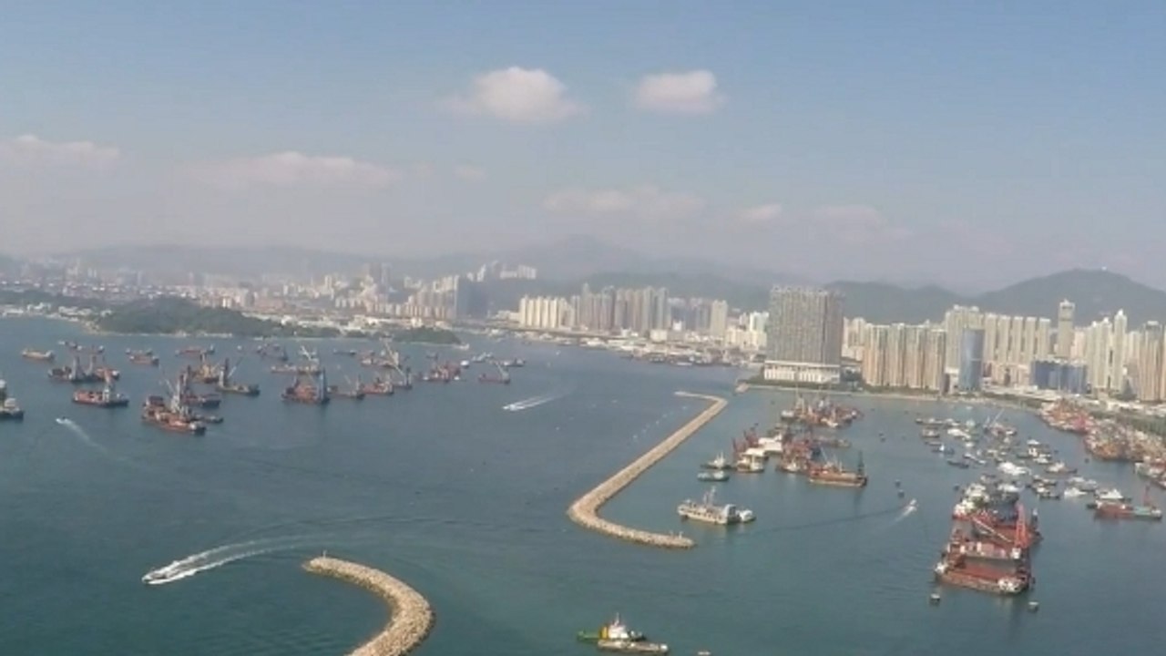 Survolez les splendides paysages du sud de la Chine