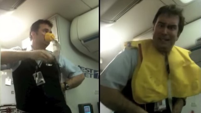 Ce stewart est le plus hilarant du monde
