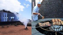 El Diablo, le restaurant unique au monde qui fait cuire ses plats sur... un volcan