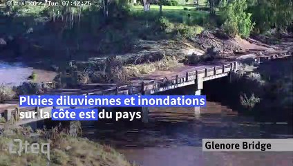 TIMELAPSE: des caméras de surveillance filment la montée des eaux en Australie