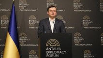 Antalya'daki tarihi zirve sonrası Ukrayna Dışişleri Bakanı Dmitri Kuleba'dan ilk açıklama